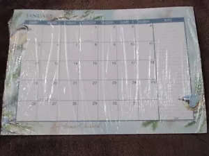 NEW ~2025-2026 Birds Desk Calendar Large 24-Month Office Kitchen Planner 11"x16" - Picture 1 of 1