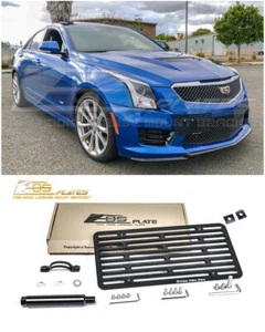 EOS Plate For 16-19 Cadillac ATS-V Full Sized Front Tow Hook License Bracket - Picture 1 of 12