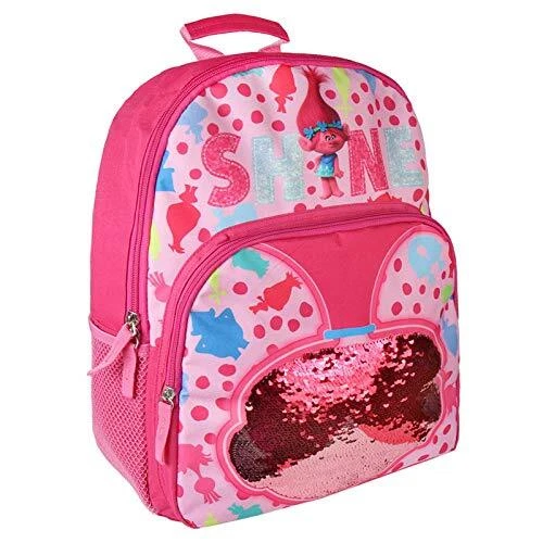 Cerdá Trolls Kinder-Rucksack, 40 cm, Pink (rosa) - Bild 1 von 1