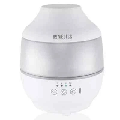 HoMedics Cool Mist Humidifier Oil Diffuser for HOME OFFICE with Light - Image 1 of 4
