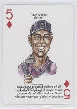 2019 Hero Decks Black America 2 Playing Cards Tiger Woods #5D 6d7