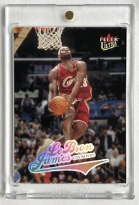 Lebron James 2004-05 Fleer Ultra Gold Medallion #114 Die Cut 2nd Year Card Cavs - Picture 1 of 2