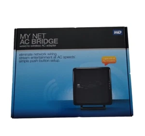 My Net AC Bridge 4-Port Gigabit WDBMRD0000NBL-HESN WD IN BOX - Picture 1 of 8