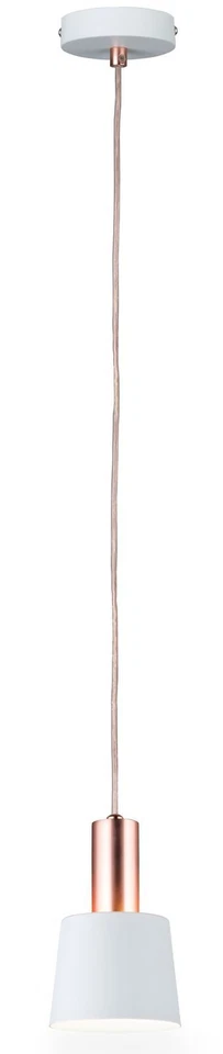 Paulmann 79656 Neordic Haldar Pendelleuchte weiß Kupfer