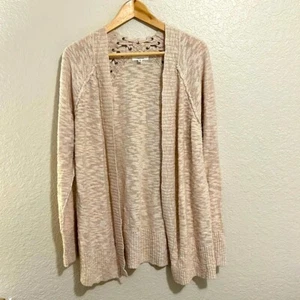 Maurices Women’s Beige Open Cardigan Sweater Size M - Picture 1 of 5