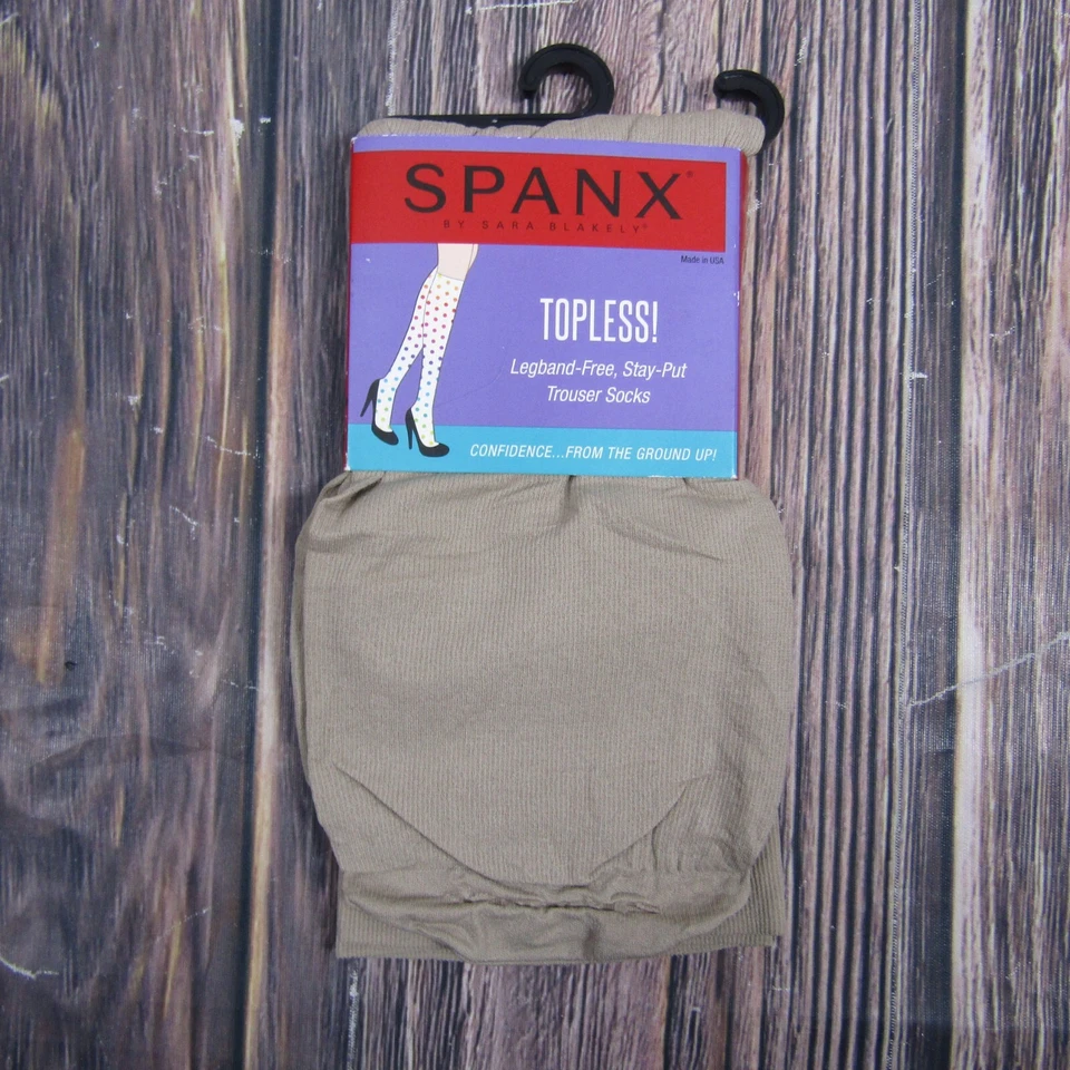 Spanx топлесс повязка на ногу бесплатный брюки носки горько-сладкий бежевый Fuller икры новый 010F - Изображение 1 из 4