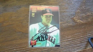 1994 TOPPS STADIUM CLUB MEMBERS ONLY J.T. SNOW AUTOGRAPHED BASEBALL CARD - Picture 1 of 2