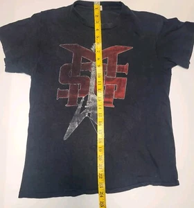 TRUE VTG 1980 MICHAEL SCHENKER GROUP ARMED AND READY TOUR PROMO T-SHIRT M ๐ฅ๐ฅ - Picture 1 of 9