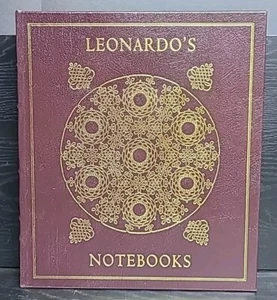Leonardo’s Notebooks Easton Press 2005 ~ Leather ~ Leonardo Da Vinci ~ Excellent - Picture 1 of 11