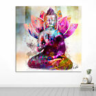 Buddha Bild Bunt Farbe Leinwand Abstrakte Kunst Bilder Wandbilder D1857