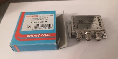 Partitore TV - 2 Uscite (1cc) Emmeesse - Immagine 1 di 3