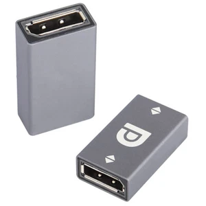 Displayport Adapter 8K DP Buchse auf DP 1.4 Buchse Verlängerungskupplung Stecker - Bild 1 von 8