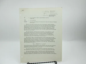 Vintage 1967 NASA Saturn Apollo BECO-3440-M-120 S-II Aft LOX Program Compar SB46 - Picture 1 of 4