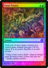 Fatal Frenzy FOIL Planar Chaos PLD Red Rare MAGIC THE GATHERING CARD ABUGames