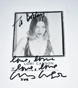 Lori Carson Hand Signed 5x7 Photo~Singer~Songwriter - Picture 1 of 2