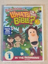 Buck Denver Asks What's In The Bible? Vol. 1 In The Beginning DVD BRAND NEW SEAL