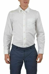 Armani Jeans Men's White Long Sleeve Casual Shirt US XS IT 46 - Picture 1 of 4