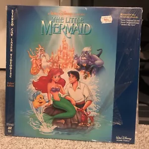 Walt Disney Classic The Little Mermaid Laserdisc Original Vintage 1989 - Picture 1 of 2