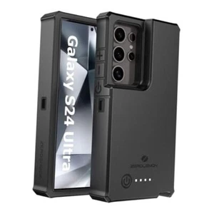  Battery Case for Galaxy S24 Ultra 10000mAh, 18W Fast Phone Charging Power to  - Picture 1 of 8