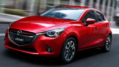 Cubierta de espejo retrovisor Mazda 2 puertas DJ 2014-2017 izquierda o derecha color coincidente GENUINA Foto 1 de 4