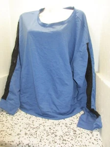 Adore Me Women's Style# 5492 Long Sleeve Tee Shirt Blue Size 2X NWOT!!! - Picture 1 of 2