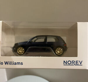 Miniature Norev Renault Clio Williams 1 1993 bleu 1/43 1:43 Métal Neuve en Boite