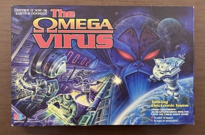 1992 MB The Omega Virus Talking Electronic Board Game Tested and Complete VGC - Image 1 of 4