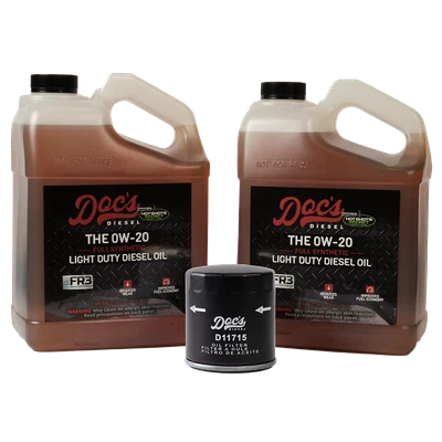 Doc's Diesel 0W-20 Oil Kit Fits Chevrolet/GMC 3.0L Duramax 2020+ | PF66 — 第 1/3 张图片