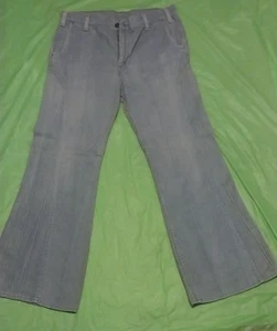 Levi's 646 Flared Bellbottoms Pants, Vintage 70s, Talon USA - Picture 1 of 21
