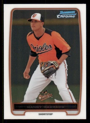 2012 Bowman Chrome Prospects #BCP217 Manny Machado - Image 1 of 2