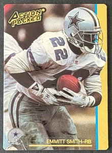 EMMITT SMITH 1992 Action Packed Braille #283 DALLAS COWBOYS *Free Shipping* - Picture 1 of 2