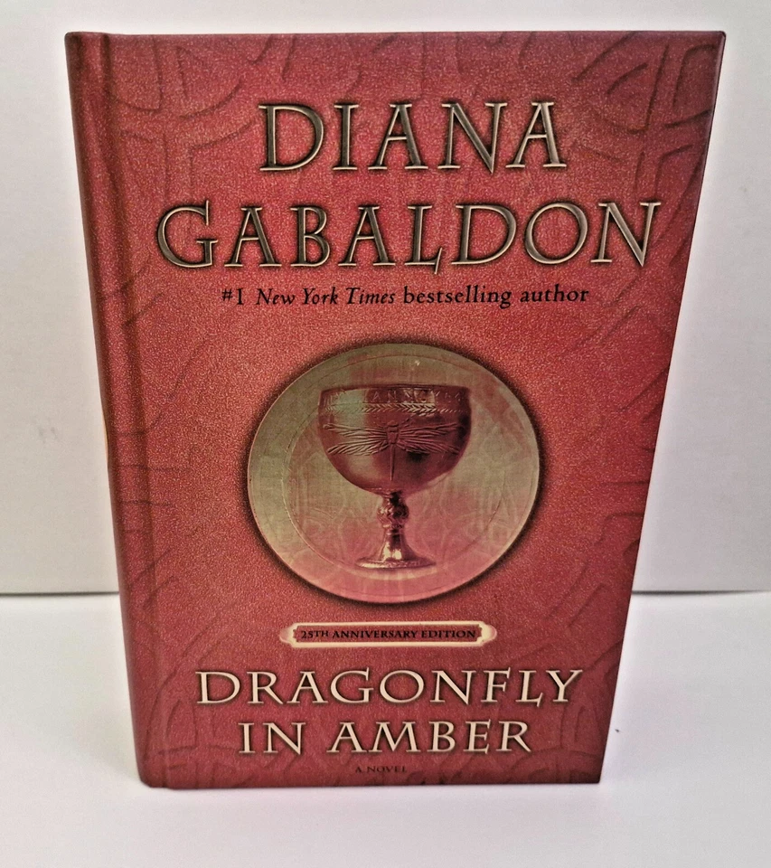 DRANGONFLY IN AMBER Outlander #2 Diana Gabaldon 25th Anniversary  Edition HC - image 1 of 2