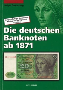 Holger Rosenberg: Die deutschen Banknoten ab 1871 (14. Auflage 2003) - Bild 1 von 1