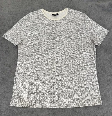 Express abstract lines moisture wicking performance stretch Men t-shirt size XL - Image 1 of 4