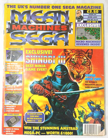 Mean Machines Sega magazine - #5 January 1993 Shinobi 3 Micro machines Kick Off