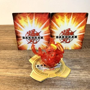 Bakugan Battle Brawlers Pyrus Helix Dragonoid Translucent 720G - Picture 1 of 6
