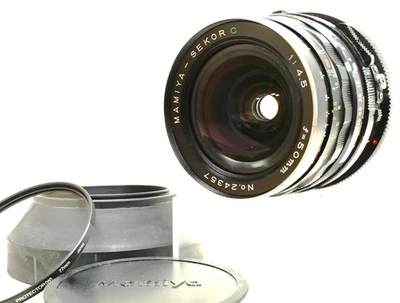 [COMO NUEVO con Capucha] Lente Gran Angular Mamiya Sekor C 50mm f4.5 Para... - Imagen 1 de 4