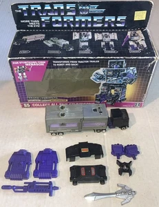 1986 Hasbro Transformers G1 Motormaster-100% Complete In Original Box-Menasor - Picture 1 of 8