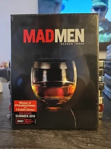 Mad Men: Season Three 3 (DVD, 2009) Brand New Sealed DVD Set - AMC Jon Hamm - Picture 1 of 7
