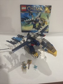 LEGO 70003 Eris' Eagle Interceptor Legends of Chima InComplete No Box