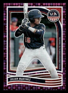 2024 Panini Stars & Stripes JULIAN MARTINEZ PURPLE 85/99 #105 - Picture 1 of 2