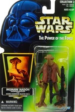 MOMAW NADON HAMMERHEAD HOLO CARD STAR WARS POWER OF THE FORCE HASBRO COLLECTION