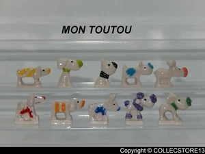 SERIE COMPLETE DE FEVES LES TOUTOUS-LES CHIENS - Picture 1 of 1