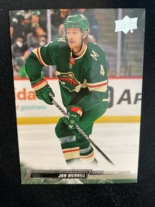 22-23 UD Series 1 Hockey French Parallel 86 Jon Merrill - Picture 1 of 2