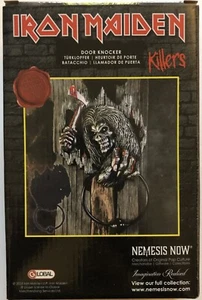 Iron Maiden Killers Door Knocker New Boxed 0801269152840 Bruce Dickinson - Picture 1 of 4