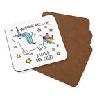 Unicorns Are Lame Said No One Ever Coaster Drinks Mat Set Of 4 - Funny