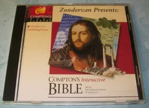 Compton's Interactive Bible NIV Version 1.0 (WIN PC CD-ROM, 1998, Zondervan) VGC - Picture 1 of 3