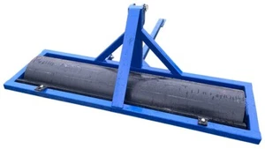 ATV Compact Tractor Grass Roller 3ft 4ft 5ft With 3 Point Linkage Towing Drawbar - Picture 1 of 6