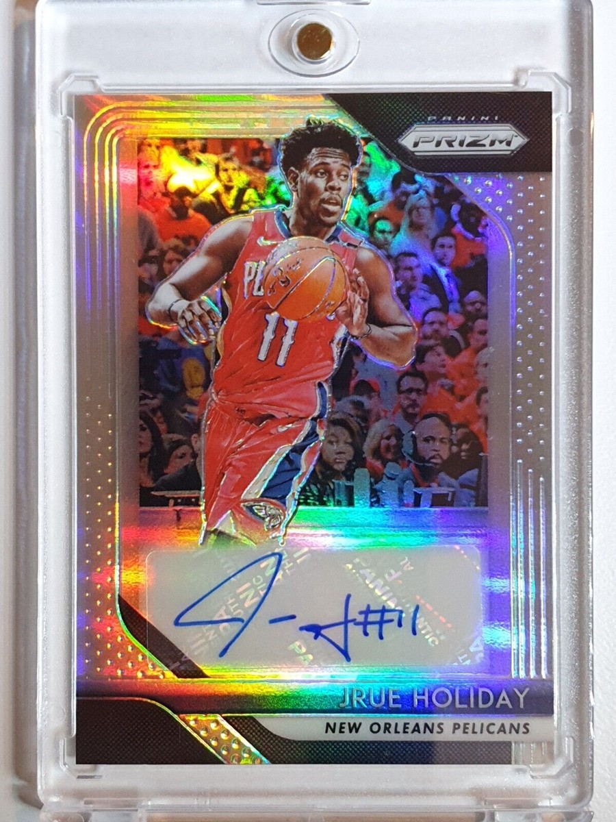 Panini Jrue Holiday Basketball Autographed Sports Trading Cards 