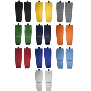 Affordable Ice Hockey Socks Dry Fit Sizes 18" 22" 26" 28" 30" FREE US Ship - Picture 1 of 22